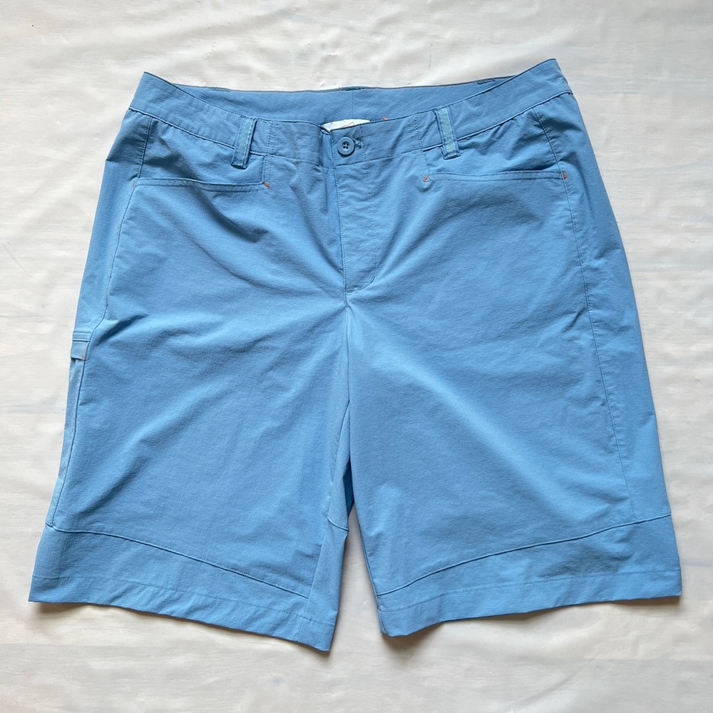 Orvis Jackson blue Shorts UPF50 quick dry women's 16 waist 38" nWOT